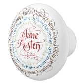 引出し/キャビネットのノブ-ジェーンAustenの時代劇 セラミックノブ (右)