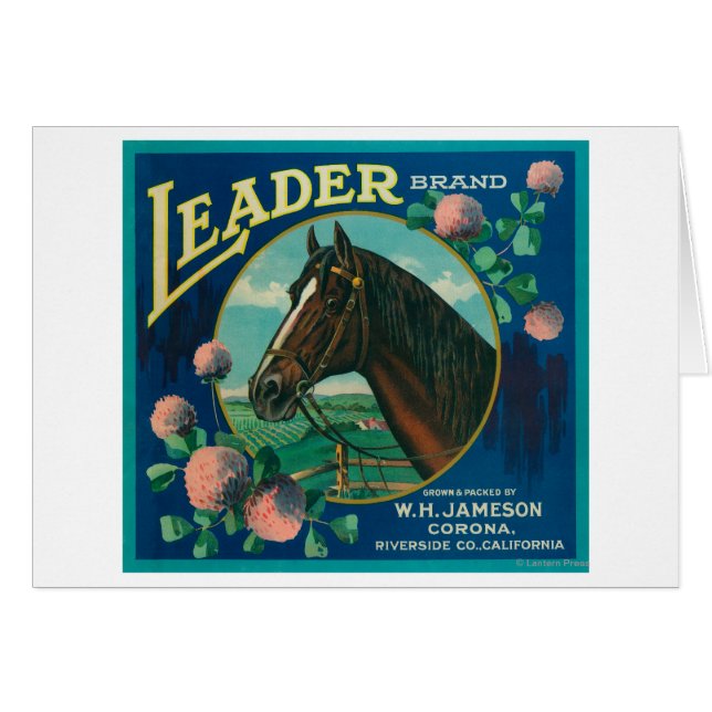 引出線オレンジラベルコロナ、CA (正面横)