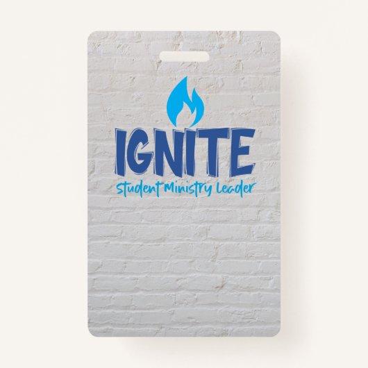 引出線バッジを点火 バッジ (正面)