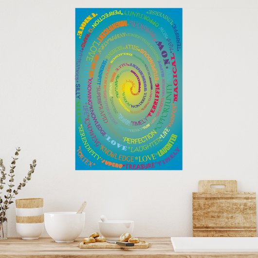 引力の法則 ポスター (キッチン)