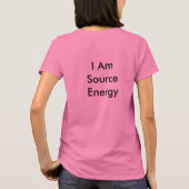 引力の法則 Tシャツ (裏面)