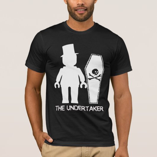 引受人は私のMinifigをカスタマイズ Tシャツ (正面)