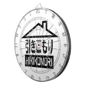 引子森引きこもりリク日本のラス ダーツボード (正面右)