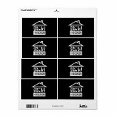 引子森引きこもりリク日本のラス ラベル (フルシート)