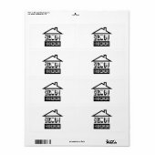 引子森引きこもりリク日本のラス ラベル (フルシート)