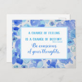 引感動的付はがきの引用文法 シーズンポストカード (正面/裏面)