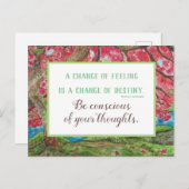 引感動的付はがきの引用文法 シーズンポストカード (正面/裏面)