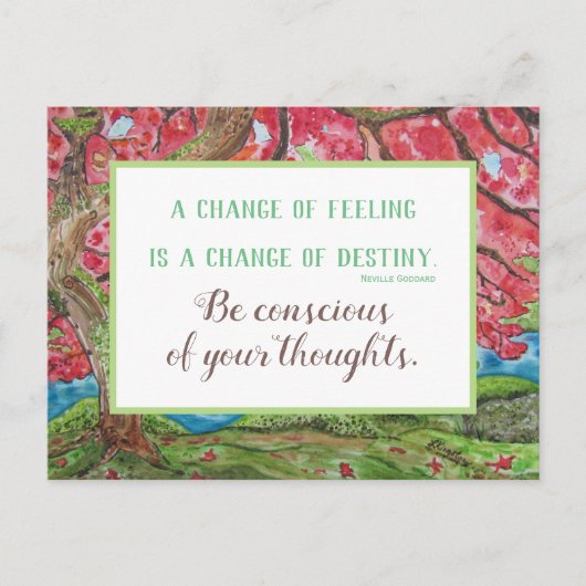 引感動的付はがきの引用文法 シーズンポストカード (正面)