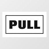 引戸看板, ウィンドウサイン (シート)