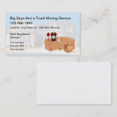 引最高の越し業務用名刺 名刺 (正面/裏面)