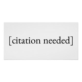 引用が必要 ポスター