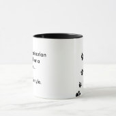 引用された獣医のマグ マグカップ (中央)