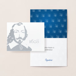 引用サミュエルデシャンプレーンヴィーヴルアンサンブル 箔カード