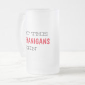 引用テンプレートフロステッドグラスビールマグ フロストグラスビールジョッキ (正面左)