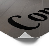 引用ポスタ前向きー ポスター (角)