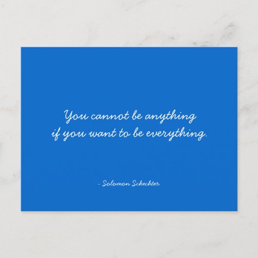 引用可能な引用文 – 方向 ポストカード (正面)