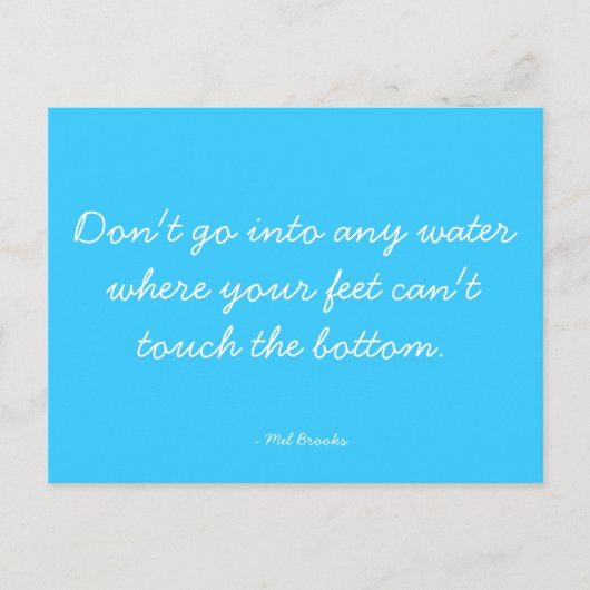 引用可能はがき – アドバイス (正面)