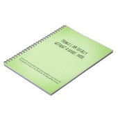 引用文おもしろいのを忘れた保もの ノートブック (左側)