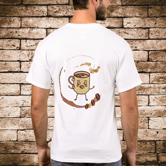 引用文おもしろいはコーヒーでいい日だユニセックス Tシャツ