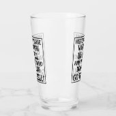 引用文おもしろいはビールの宜しきを願う者に向かう タンブラーグラス (左)
