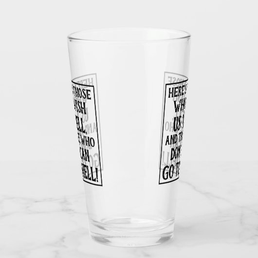 引用文おもしろいはビールの宜しきを願う者に向かう タンブラーグラス (左)