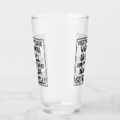 引用文おもしろいはビールの宜しきを願う者に向かう タンブラーグラス (右)