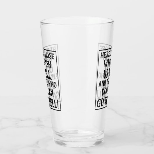 引用文おもしろいはビールの宜しきを願う者に向かう タンブラーグラス (右)
