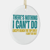 引用文おもしろいは私はreac以外にできない何もない セラミックオーナメント (右)