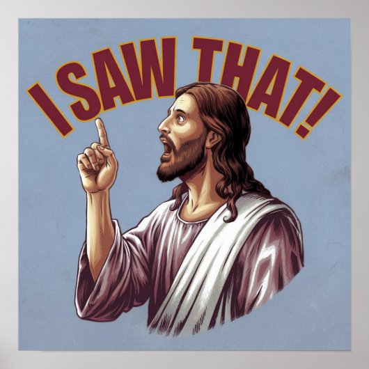 引用文おもしろいイエスミーム私はそのクリスチャンのポスターを見た ポスター (正面)