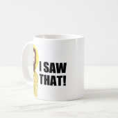 引用文おもしろいイエスミーム私はそのクリスチャンを見た コーヒーマグカップ (正面左)