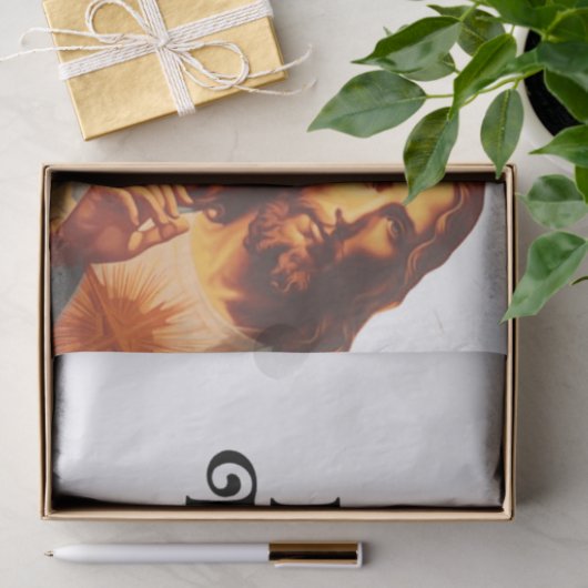 引用文おもしろいイエスミーム私はそのクリスチャンを見た 薄葉紙 (ギフト)