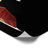 引用文おもしろいイエスミーム私はそのクリスチャンTシェールを見た ポスター (角)