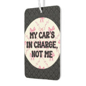 引用文おもしろいガールピンクボウカー カーエアーフレッシュナー (左)