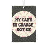 引用文おもしろいガールピンクボウカー カーエアーフレッシュナー (裏面)