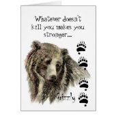 引用文おもしろいグリズリーベアユーモアキル (正面)