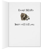 引用文おもしろいグリズリーベアユーモアキル (内側 (右))