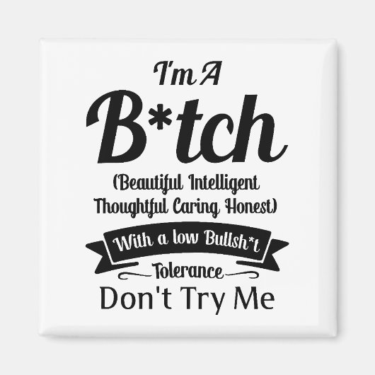 引用文おもしろいシャツ、皮肉tシャツ、皮肉シ マグネット (正面)