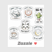 引用文おもしろいスクラップブック作りかわいいノートパソコンステッカー シール (シート)