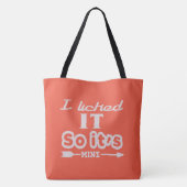 引用文おもしろいトートバッグ トートバッグ (裏面)