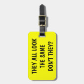 引用文おもしろいバッグ・スーツケース用ラゲージタグ ラゲッジタグ (正面縦)