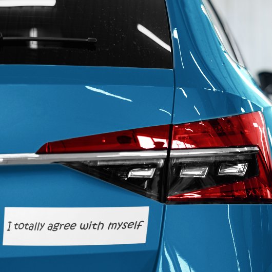 引用文おもしろいバンパーステッカージョークのギフトユーモア バンパーステッカー