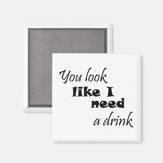 引用文おもしろいマグネットのギフトジョークのユーモアのバルク割引 マグネット (正面/裏面)