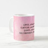 引用文おもしろいマグ コーヒーマグカップ (正面左)