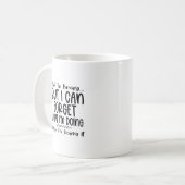 引用文おもしろいマグ コーヒーマグカップ (正面左)