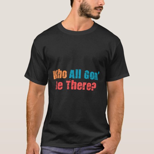 引用文おもしろい全員が家族のマッチングを取る Tシャツ (正面)