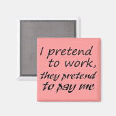 引用文おもしろい冷蔵庫用マグネットユーモアおもしろいオフィスの贈り物 マグネット (正面/裏面)