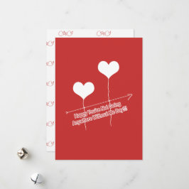 引用文おもしろい及びハート型バルーン シーズンカード