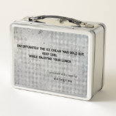 引用文おもしろい夫メタリック メタルランチボックス (裏面)