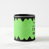 引用文おもしろい女子コーヒーマグ マグカップ (中央)