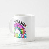 引用文おもしろい少し劇的な、かわいいドーナツ。 コーヒーマグカップ (正面左)